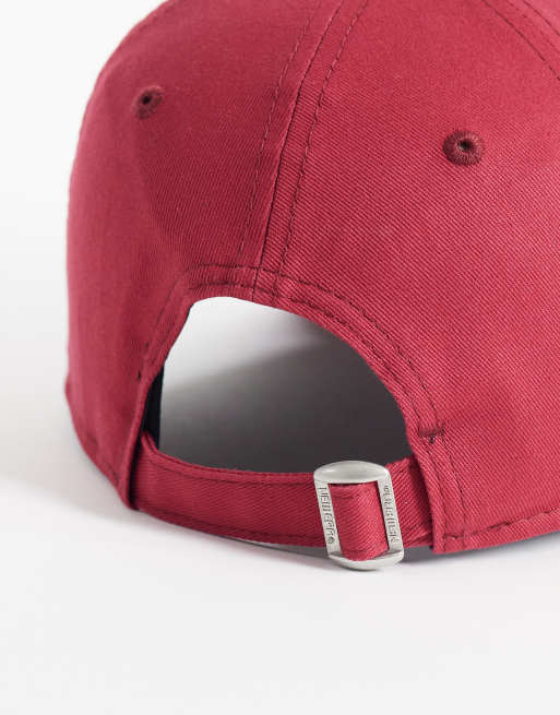 New Era - 9Twenty - Gorra roja con logo de los NY Yankees, 2 de 3