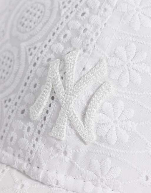 New Era - 9twenty - Hvid kasket til kvinder med 'NY Yankees'-broderi, 2 af 3