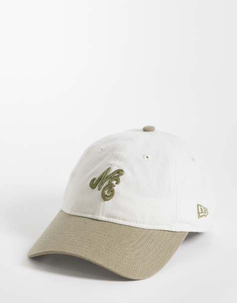 New Era – 9twenty – Kolorowa lniana czapka z kontrastowym daszkiem - view 1