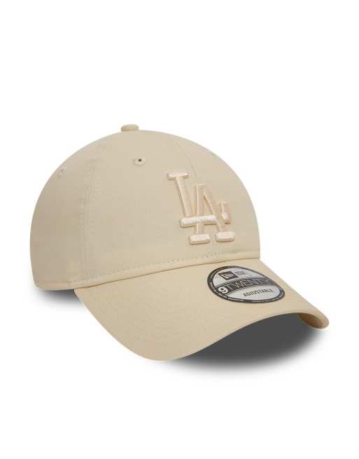 New Era - 9twenty - LA Dodgers - League Essentials - Beige kasket, 4 af 6