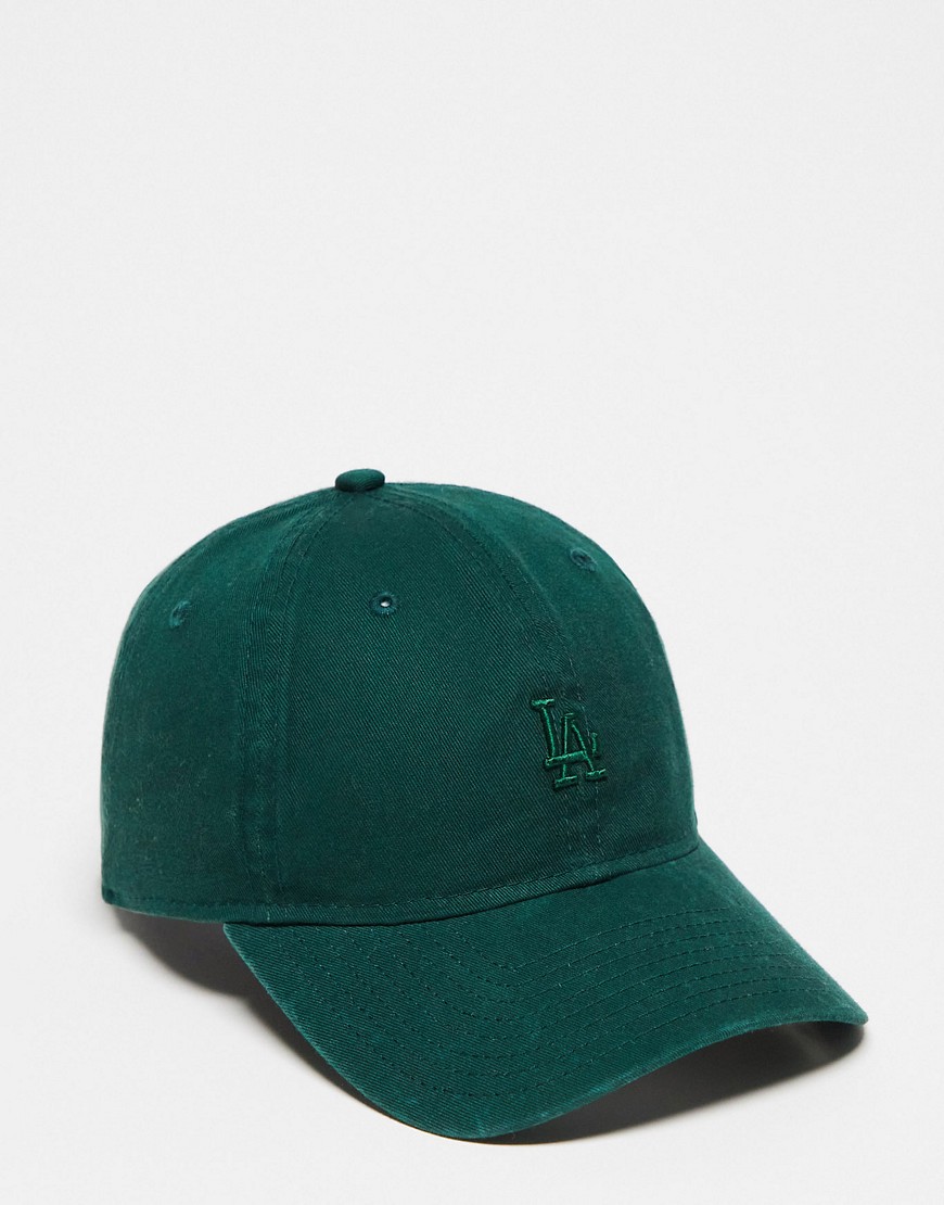 New Era 9Twenty LA Dodgers mini logo unisex cap in green