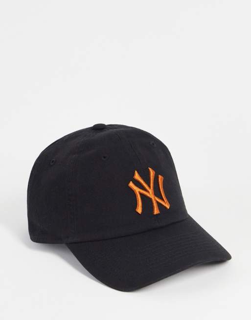 New Era - 9Twenty New York Yankees - Uniseks pet met vintage wassing in marineblauw