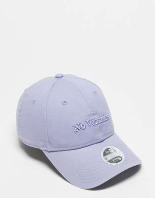 New Era New Era 9twenty no worries cap in washed blue