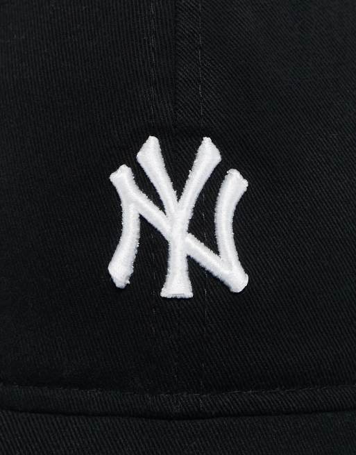 New Era - 9Twenty - NY Yankees - Forvasket sort kasket med lille logo , 2 af 4