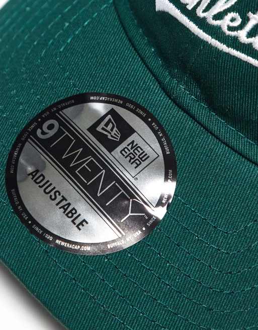 New Era 9twenty Oakland Athletics cap in green, 3 of 4