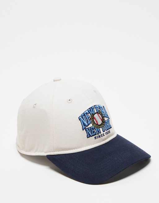 New Era - 9Twenty - Pet met vintage look in marineblauw