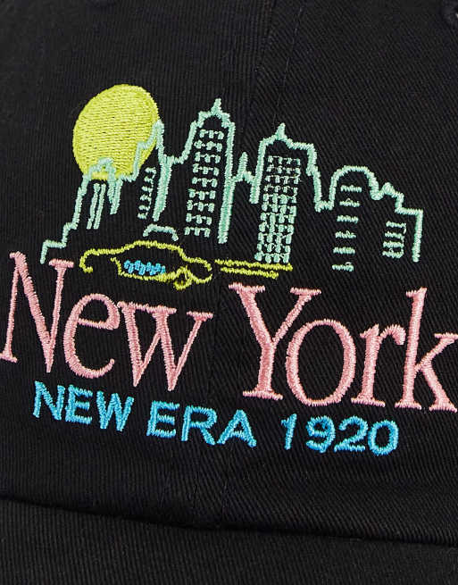 New Era – 9Twenty – Svart keps i unisex-modell med New York-text, 4 av 4