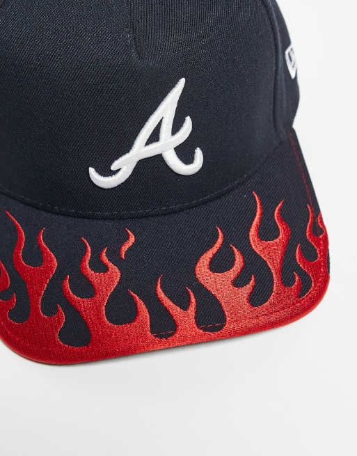 New Era – Atlanta Braves 9Forty – A frame – Bunte Kappe mit Kontrast-Schirm, 2 von 3