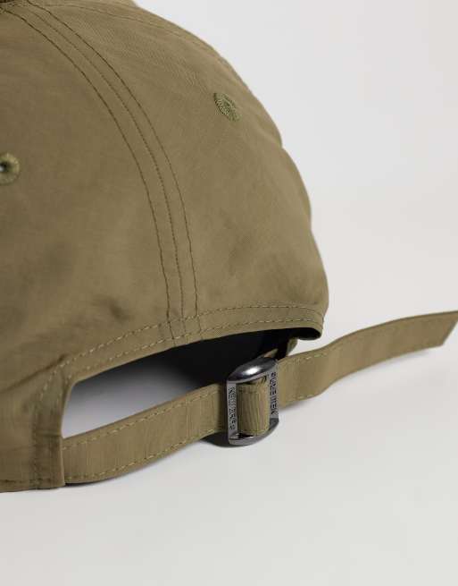 New Era badge logo 19twenty ripstop cap in khaki, 3 of 3
