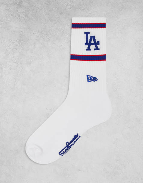 New Era – Biało-niebieskie skarpetki z motywem LA Dodgers - view 1