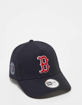 New Era New Era Boston Red Sox 9forty A Frame cap in navy