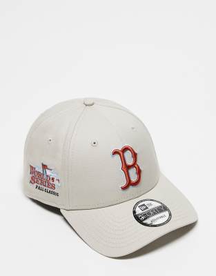 New Era - Boston Red Sox 9forty - Kappe in Beige-Neutral