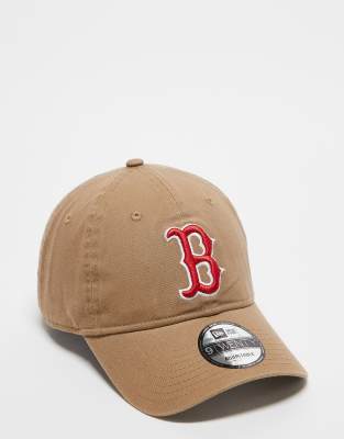 New Era New Era Boston Red Sox 9twenty cap in beige-Neutral