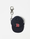 [New Era] New Era Boston Redsox mini cap keyring chain in navy One Size NAVY