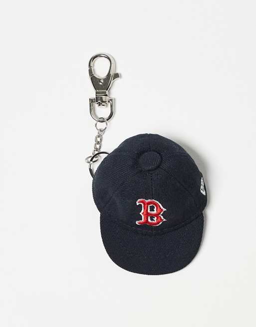 New Era - Boston Redsox - Mini porte-clés casquette - Bleu marine