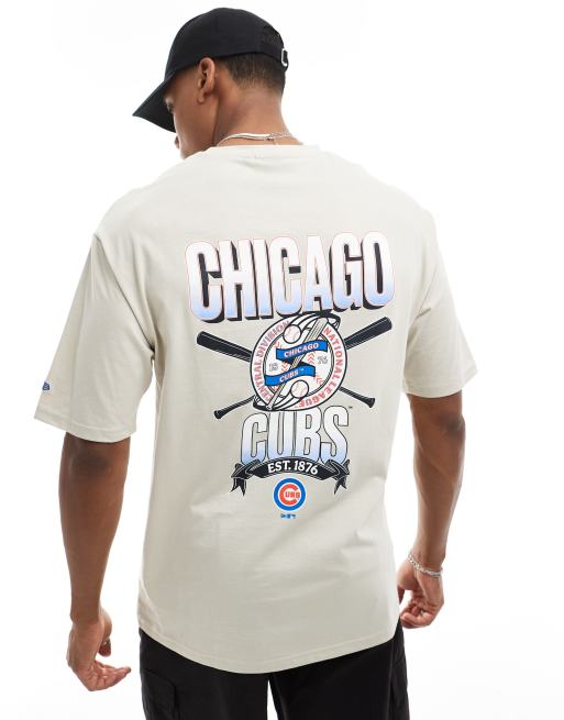 New Era - Boston White Sox - Råhvid T-shirt med grafisk baseball-print, 3 af 4