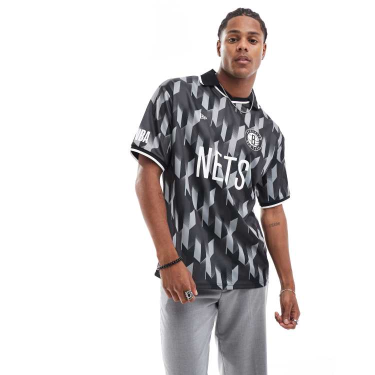 New Era Brooklyn Nets football t-shirt in multi | ASOS