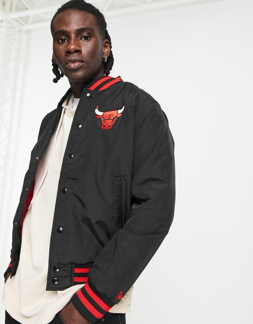 New era cheap bulls jacket