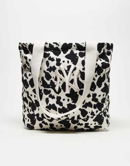 New Era - Cabas en jacquard à imprimé vache et logo NY Yankees - Multicolore