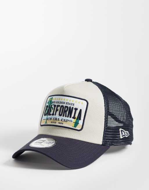 New Era - California - Casquette camionneur à écusson - Multicolore