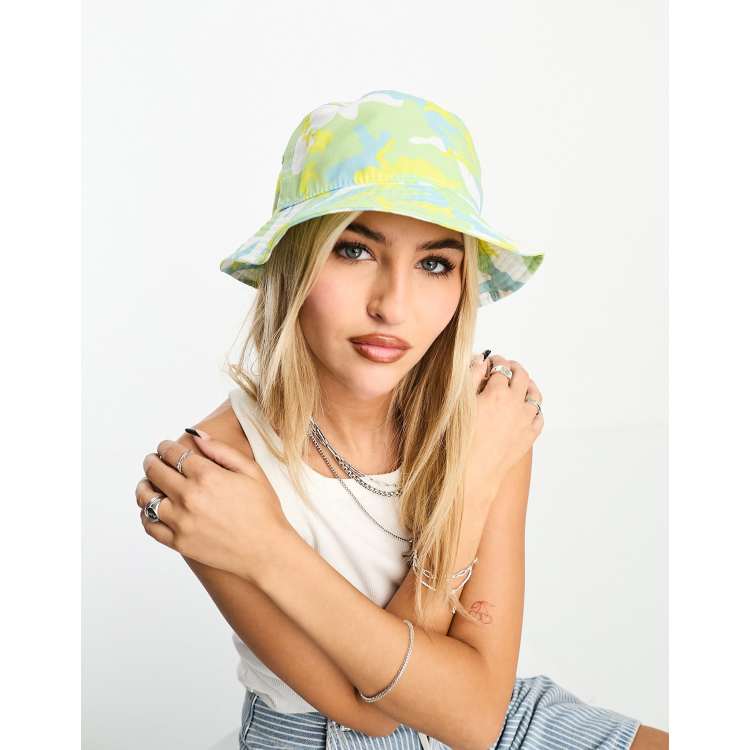 ASOS Camo Bucket hat (895 RUB) ❤ liked on Polyvore featuring