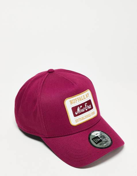 New Era - Casquette et détail A avec écusson - Rouge - view 1