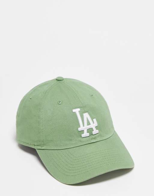 New Era – Casual Classics LA Dodgers – Dad-Kappe in verwaschenem Grün