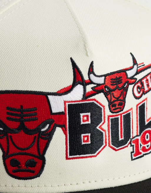 New Era Chicago Bulls 9fifty graphic logo cap with contrast peak in multi, 2 of 3