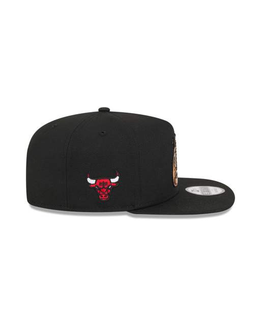 New Era - Chicago Bulls 9fifty - Sort kasket med ringprint, 4 af 6