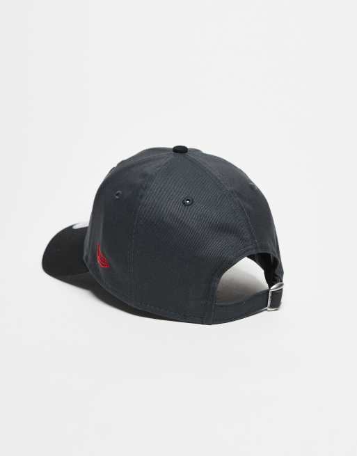 New Era – Chicago Bulls 9forty – Grå keps med svart skärp, 3 av 3