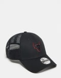 [New Era] New Era Chicago Bulls 9Forty trucker cap in black One Size BLACK