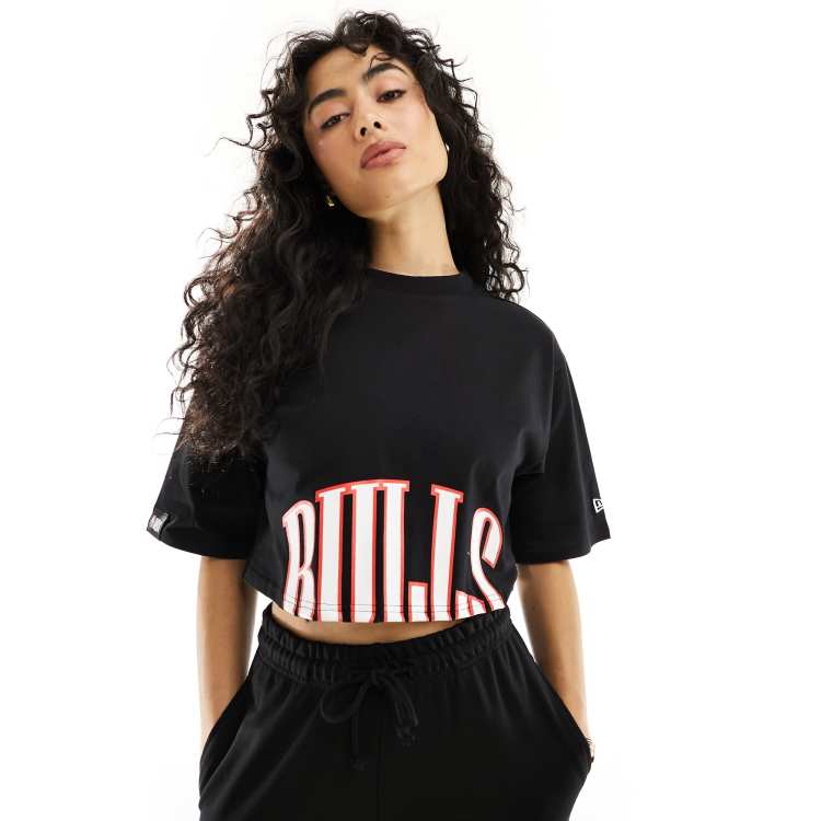 Cropped best sale bulls jersey