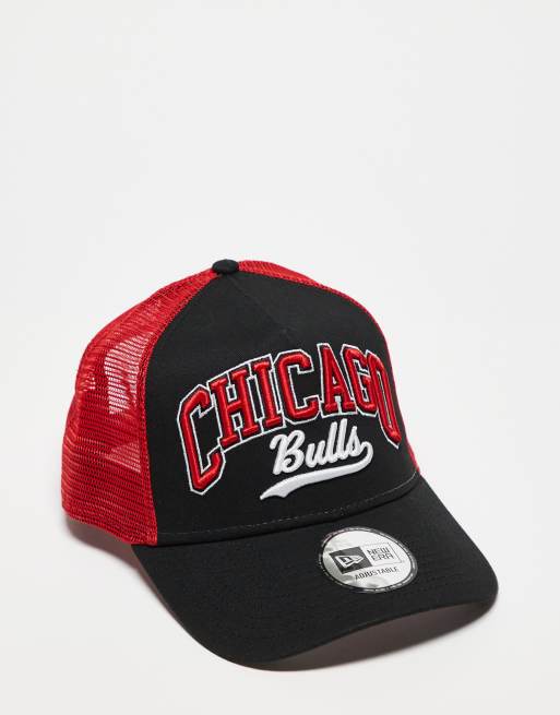 New Era - Chicago Bulls E Frame - Trucker-kasket i sort/multifarve