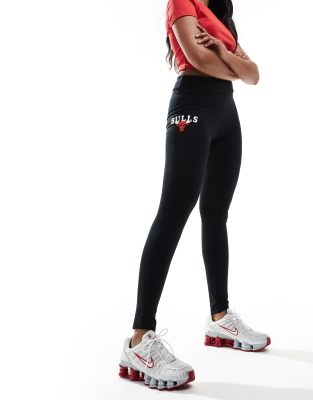 New Era - Chicago Bulls - Leggings in Schwarz-Bunt