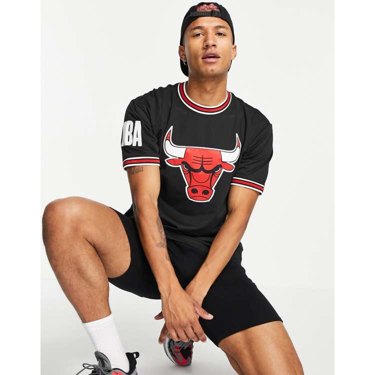 New Era Chicago Bulls City Graphic Oversized T-shirt Black 60416344