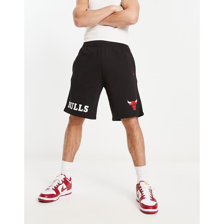 Short basket NBA New Era Chicago Bulls noir