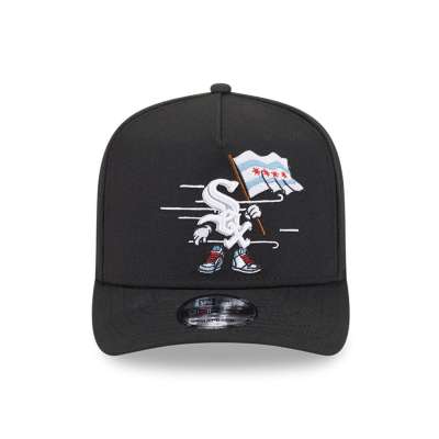 New Era Chicago White Sox 9fifty cartoon graphic cap in black ASOS