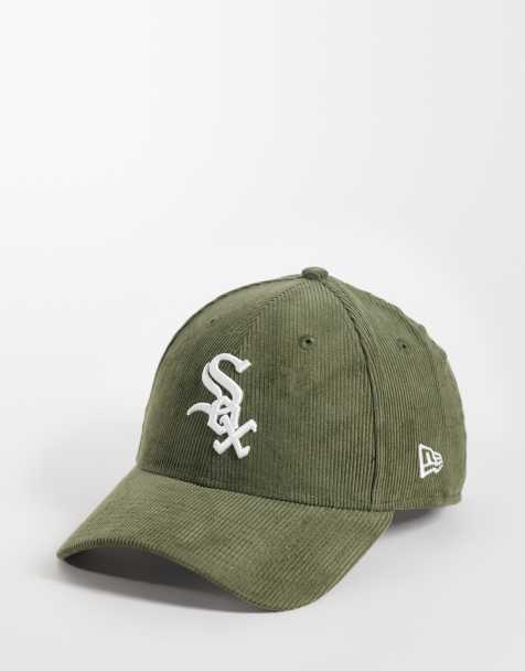 New Era Chicago White Sox 9forty cord cap in khaki - view 1