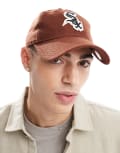 [New Era] New Era Chicago White Sox 9Twenty textured cap in brown No Size Brown