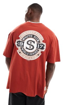 New Era New Era Chicago White Sox back print motif t-shirt in red