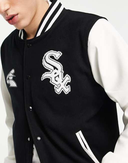 NEW ERA JACKET VARSITY CHICAGO WHITE SOX Man White