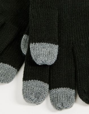 Idées cadeaux New Era - Coffret-cadeau bonnet et gants en maille - Noir - Exclusivité
