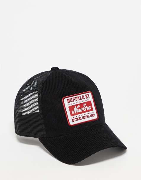 New Era – Czarna czapka typu trucker z naszywką w stylu vintage - view 1