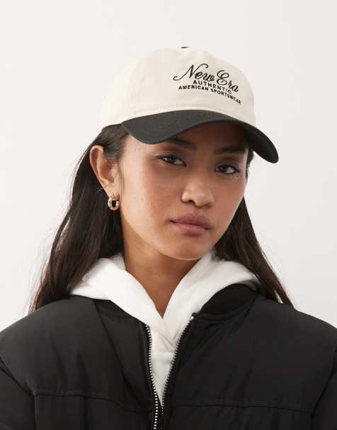 New Era – Damen-Kappe mit kontrastierendem, buntem Schirm und 9TWENTY-Logo - view 1