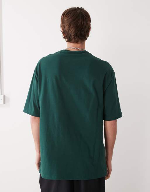 New Era Detroit Tigers oversized t-shirt in green, 3 of 5