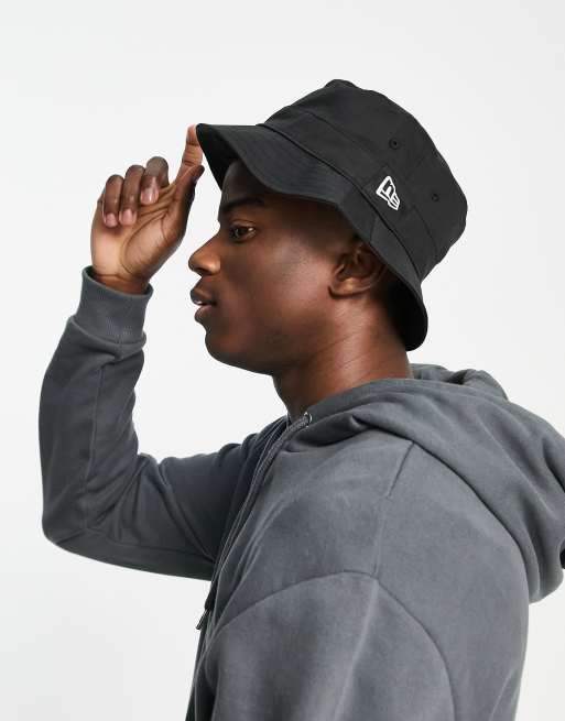 black new era bucket hat