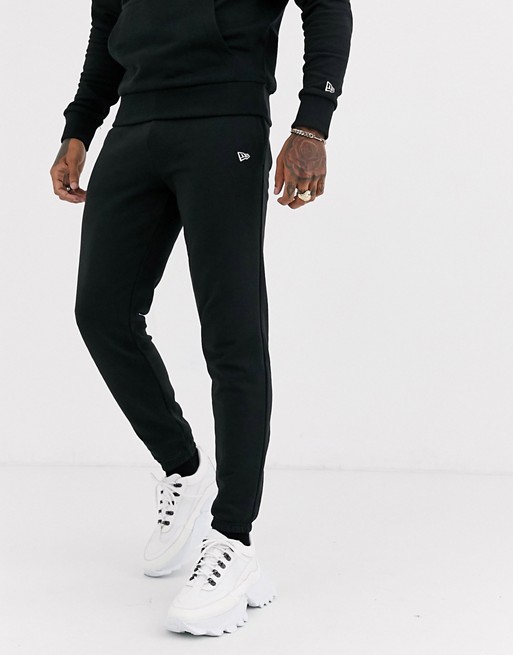 New Era Essentials jogger in black