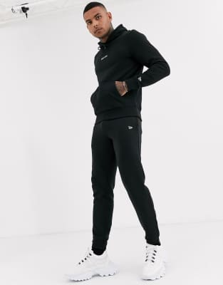 essentials tracksuit black