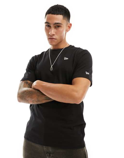 New Era - Essentials - T-shirt met korte mouwen in zwart