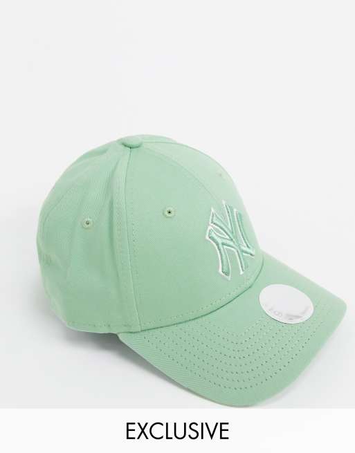 Mint green cheap baseball cap